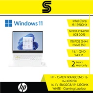 HP OMEN TRANSCEND 16 U0092TX - Gaming laptop (16"/I9-13900HX/32GB/1TB SSD/NVIDIA RTX4070/Win11/Backpack/2Y Warranty)