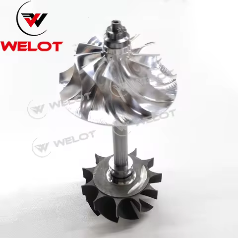 17201-30101 Turbocharger Rotor 17201-30110 Turbo Shaft Wheel 17201-0L040 For Toyota Hilux SW4 3.0 D4