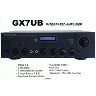♞,♘,♙Kevler GX7UB High Power Videoke Amplifier with Bluetooth and USB Slot 800W x 2 (Black) GX-7UB