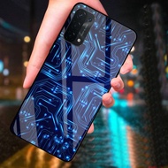 Ốp Lưng OPPO A74 A74 5G A95A54 5G Mặt Kính Cường Lực Cao Cấp Thiết Kế Riêng