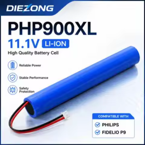 11.1V 3.4AH 3400mAh Large Capacity for LI-ION PHILIPS FIDELIO P9 Bluetooth Speaker Battery PHP900XL 