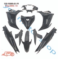 YAMAHA LC135 LC 135 135LC 135 LC V3 100% ORIGINAL HLY BODY COVER SET COVERSET │ 55D-F0000-01 55D-F00