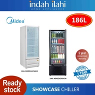 Midea Peti Sejuk Showcase Chiller 186L MDRZ263FGG30 MDRZ262FGG30