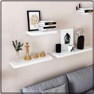 Floating Wooden Wall Shelf 20cm 30cm