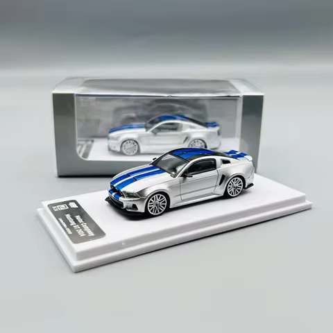 DCM Diecast 1:64 Scale Mustang 2014 Modified NFS Alloy Simulation Car Model Collection Souvenir Orna