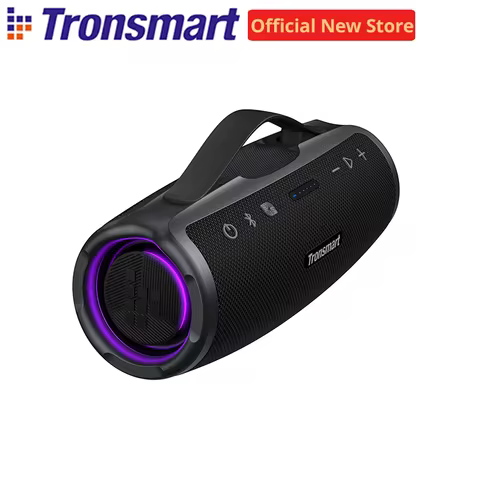 Tronsmart Mirtune S100 Speaker Bluetooth Powerful Speaker with 50W, IPX7 Waterproof, Retractable Han