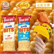Clover Bits Grab Bag Taco BBQ Straw Mini Potato Chips Mexican Barbecue Chicken Flavor