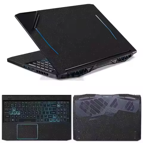 Pre-Cut Laptop Sticker Skin for Acer Predator Helios 300 PH 315 55 54 53 52 51 Carbon Fiber Vinyl De