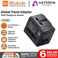 Mcdodo Travel Adapter Universal USB Adapter International Fast Charger