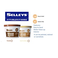 SELLEYS WOOD PUTTY 500G / TEAK WOOD PUTTY / NATURAL WOOD PUTTY / TEAK AND WOOD / WOOD FILLER / WOOD 