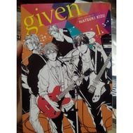 Given 1 (BL) Manga Comic Original Import English
