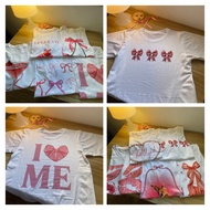 Coquette Inspired Graphic Tee Shirt
