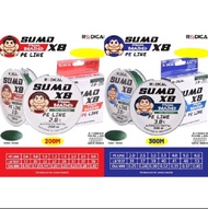senar pe radical sumo x8 200m 300m dan x12 200m x12 300m