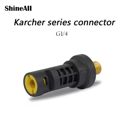 1PC KARCHER High pressure washer foam gun adapter G1/4 thread adapter connector For K2-K7 Car wash t