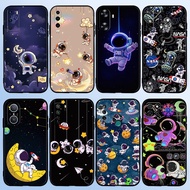 casing for Huawei Nova 2i 2 Lite 3 3i 4E 5i 5T 7 10 SE 8i Y61 Cover DM-6 Cute cartoon astronaut Soft