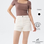 HFA Women's BW Mid-Waisted Stretch Denim Shorts