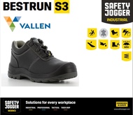 Vallen BESTRUN S3 Safety Jogger Industrial Work Shoes with Steel Toe and Tiger Grip