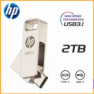 ประเภท HP-C USB 3.0แฟลชไดร์ฟ1TB 2TB เมมโมรี่ USB OTG Key Dual C Pendrive สำหรับ Android สนับสนุน IPh