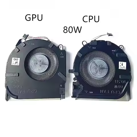 New CPU GPU Cooling Fan for HP VICTUS 16-D 16-E 80W TPN-Q263 TPN-Q264 M75721 M75723 M7572