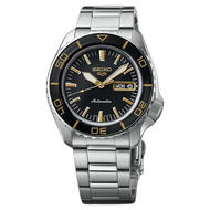 Seiko 5 Sports SKX Series SRPK99K1 Blacktone Redux Automatic Black Dial Stainless Steel Watch