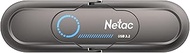 Netac 512GB Portable External USB Solid State Drive Type-c and USB 3.2 Dual Interface, up to 1,000MB