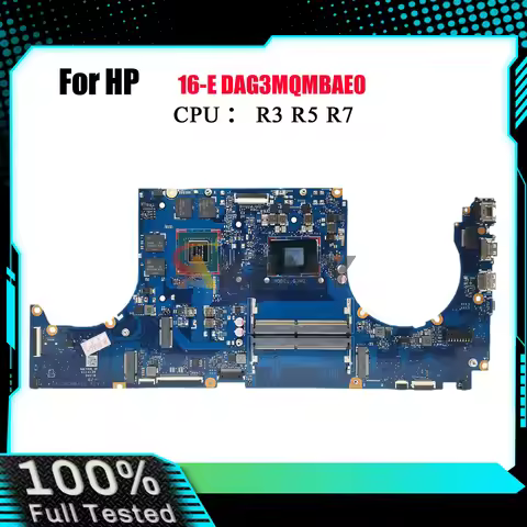 DAG3MQMBAE0 Laptop Motherboard For HP Victus 16-E With R5 R7 CPU GTX1650 RTX3050Ti GPU M54836-601 10