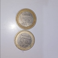 UANG KOIN SATU 1 ONE EURO JERMAN GERMAN GERMANY € 1EURO KOLEKSI ASLI