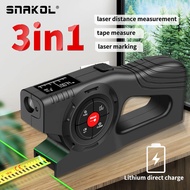 SNAKOL digital laser rangefinder laser tape measure three in one intelligent electronic measuring ru
