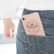 鯨魚花海- 防摔透明軟殼- iPhone 15 pro,4至iPhoneSE3, Samsung