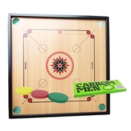 900 Standard Size Carrom Board Set With Carrom Men & Stricker / Set Papan Karom Standard - High Qual