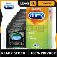 [LOVE4U] Durex 12s Condoms Excita Ribbed Safe Delay / Thin & Ultra Thin Condom Sex Toys for Men Kond