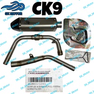 PROFORMANCE NIMOTA CK9 Exhaust Racing Muffler Full System M Ekzos