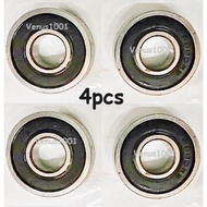 Sealed Bearing 6000 cover hitam , cover besi untuk sport rim basikal lajak dan non - lajak