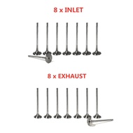 Engine part intake & exhaust valves For BMW Mini 2.0 N47 3.0 T 3.0T N57 B37 B47 114d 214d 320d 420d 