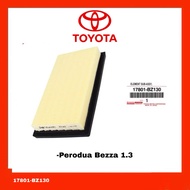 Toyota Air Filter for Perodua Bezza 1.3 - 17801-BZ130 / 17801-63R02