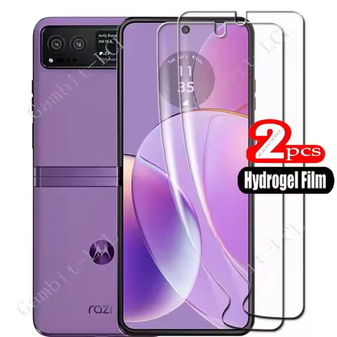 2PCS For Motorola Moto Razr 40 (Razr 2023) 6.9" Razr40 Gen 3 Gen3 HD Full Hydrogel Film Protective S