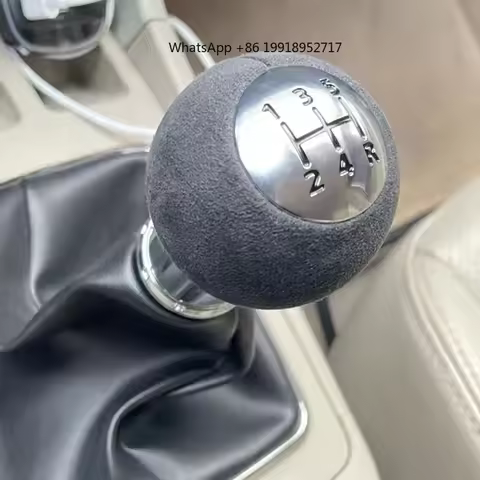 New 210g Fur Leather 5 Speed 6 Speed For MX-5 MX5 Gear Shift Knob Gear Ball