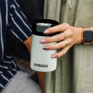 OLYMPUS Snapclean不銹鋼保溫杯 10oz (300ml) - 極地白色