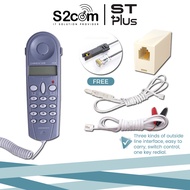 Krone 110 Type Test Head Module To Alligator Clips / RJ11 Voice Telecom Tester Lineman's Handset