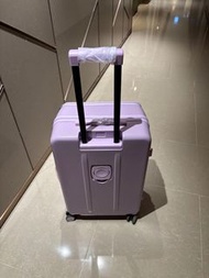 紫色前開蓋式行李箱28‘luggage 