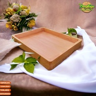 KAYU Wooden Tray 30x24x4cm Wooden Tray Tray Wooden storage box Tray 8