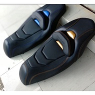 kulit jok motor nmax 2020 2021 custom model eropa. cover jok nmax modif