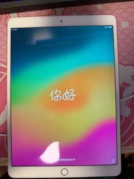 ipad pro 10.5寸 2017年 rose gold 256gb wifi加插卡，連apple pencil
