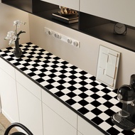 Leather TV Cabinet Pad - Waterproof & Oil-Proof Protection for Entrance Area