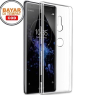 Sony Xperia Xz2 - Clear Hard Case Casing Cover Transparent Mika.