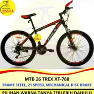 Sepeda Gunung Mtb 26 Trex Xt 780 21 Speed Murah