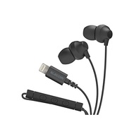 ELECOM Earphone Lightning Lightning for iPhone 10mm Driver Fast Music F12C Series Black EHP-LF1