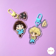 [Clearance] Skip and Loafer Acrylic Keychain ArtByHS