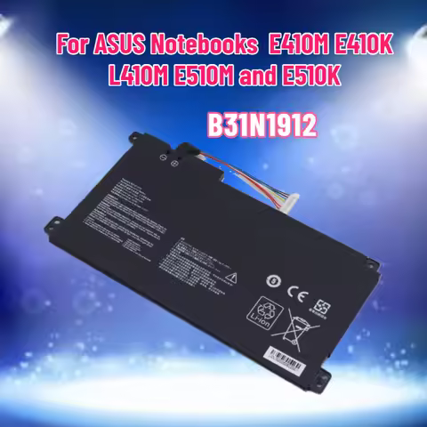 B31N1912 for ASUS Notebooks Including The E410M, E410K, L410M, E510M, and E510K Models