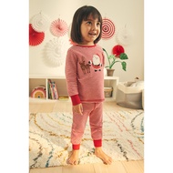 Ready Stock UK NEXT Genuine Children's Clothing Spring Girl Baby Child Christmas Homewear Set Girl P